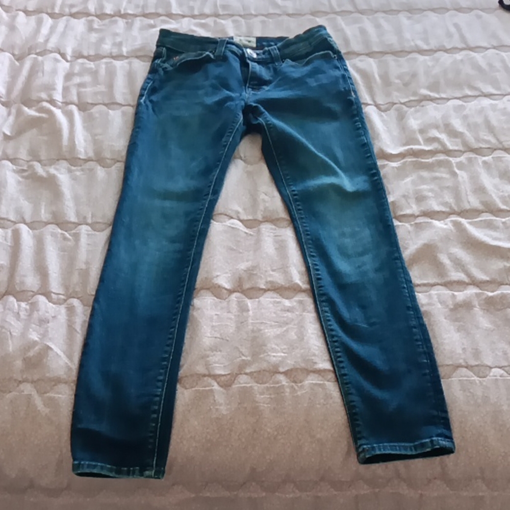HUDSON Jeans Women's Slim Straight Indigo Denim